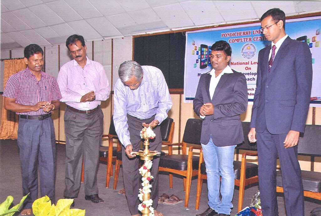 Pondicherry University JP INFOTECH Android Workshop 1