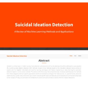 JPJ2128-Suicidal Ideation Detection