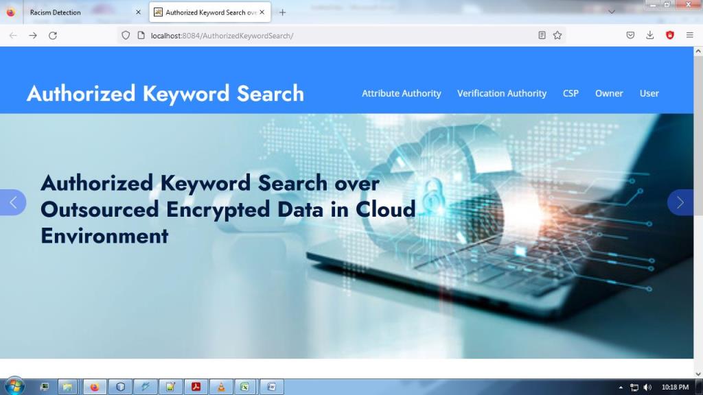 JPJ2204-Authorized Keyword Search over Outsourced