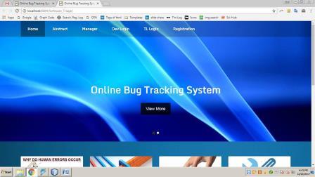 JPJA2350-Online Bug Tracking System