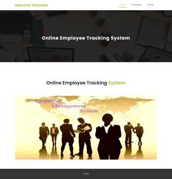 JPJA2373-Online Employee Tracking System