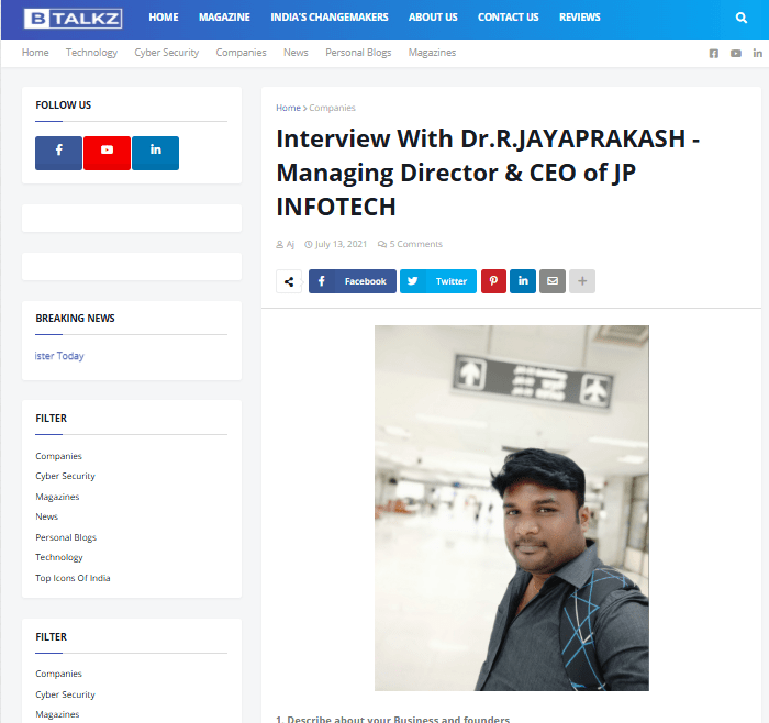 Btalkz Interview Jp